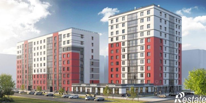 1-комн квартира в новом доме Чита, микрорайон Романовский
