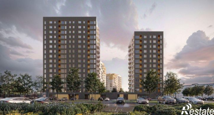 1-комн квартира в новом доме Чита, улица Шилова