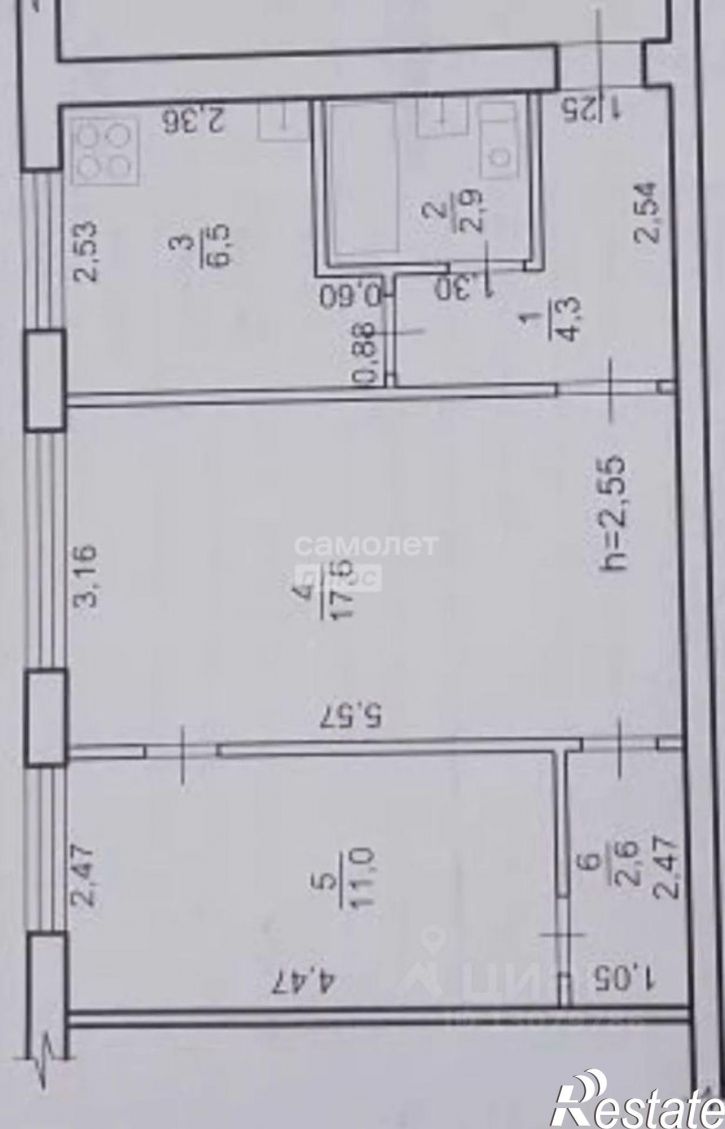 2-комн квартира ул Белорусская, 11а,  д. 11а